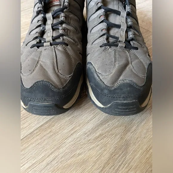 Skechers Terrabite Dellga Memory Foam Outdoor Hiking Boots Shoe 51847 Men's 14