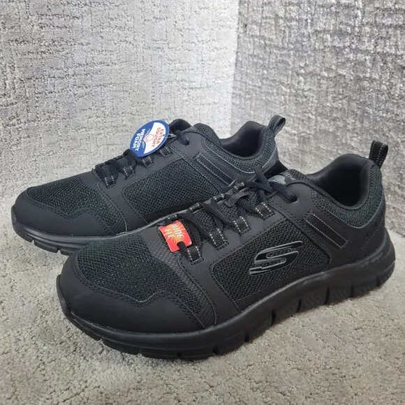 Skechers Work Cessnock SR Men's Size 9 US Wide Slip-Resistant Work Shoes 77188W
