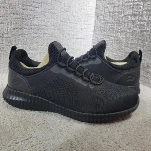 Skechers Work RF Cessnock SR Men's Size 9 US Black Slip Resistant Shoes 77188