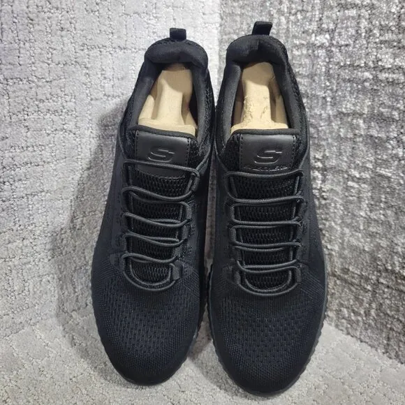 Skechers Work RF Cessnock SR Men's Size 9 US Black Slip Resistant Shoes 77188