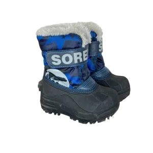 SOREL Baby/Toddler Camo Snow Commander Lined Insulated Waterproof  Boots