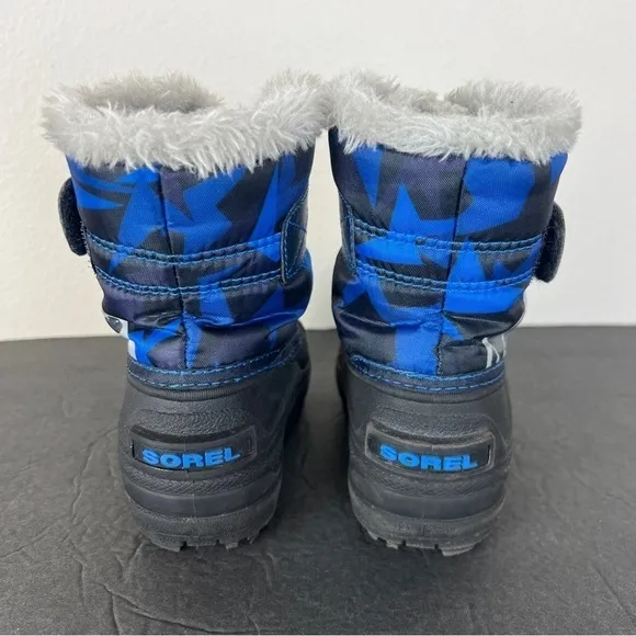 SOREL Baby/Toddler Camo Snow Commander Lined Insulated Waterproof  Boots