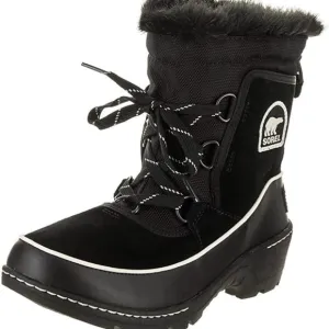 Sorel Black Tivoli Winter Boots Size 9