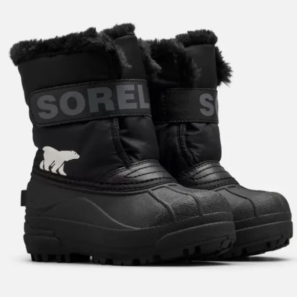 Sorel Black Winter commander Boots
