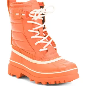 Sorel Caribou Royal Insulated Quilted Mid Calf Waterproof Boots Authentic NIB