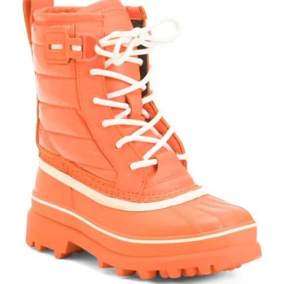 Sorel Caribou Royal Insulated Quilted Mid Calf Waterproof Boots Authentic NIB
