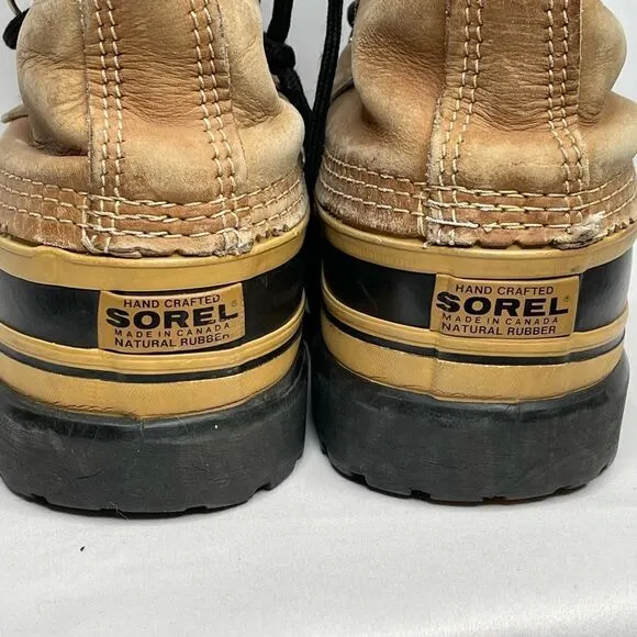 Sorel Caribou Leather Kaufman Rubber Snow Boot - Men’s 9