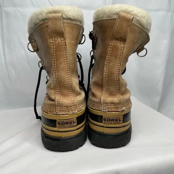 Sorel Caribou Leather Kaufman Rubber Snow Boot - Men’s 9