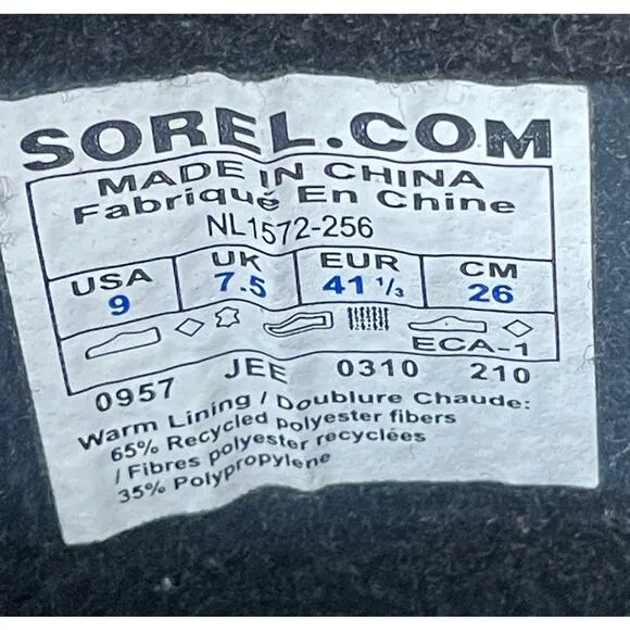 Sorel Cate the Great Winter Fur Trim Brown Knee High Boots