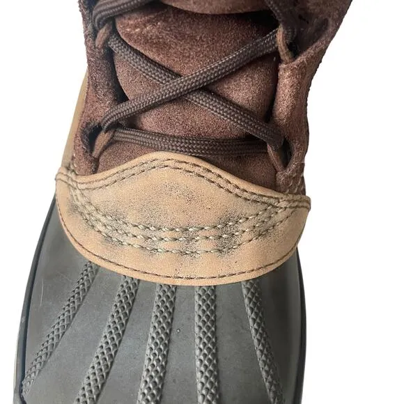 Sorel Cate the Great Winter Fur Trim Brown Knee High Boots