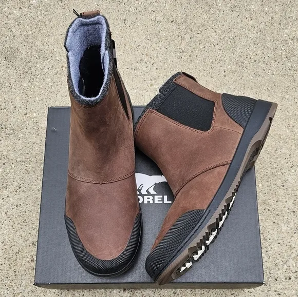 Sorel Chelsea waterproof boots Men's size 10
