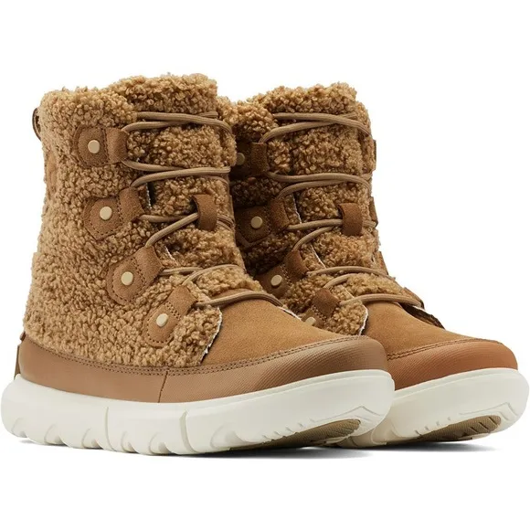 Sorel Explorer II Joan Cozy Boots in Delta Fawn