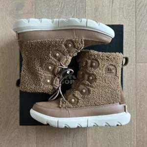 Sorel Explorer II Joan Cozy Boots in Delta Fawn