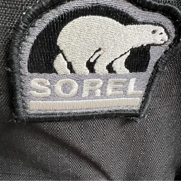 Sorel Glacier black insulated tall winter snow boots 7 250cm
