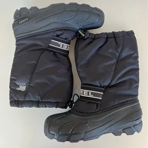 Sorel Glacier Men's Insulated Extreme Snow Boots Black