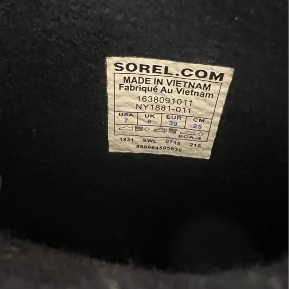 Sorel Glacier Men's Insulated Extreme Snow Boots Black