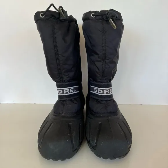 Sorel Glacier Men's Insulated Extreme Snow Boots Black