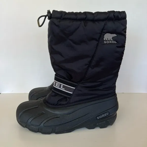 Sorel Glacier Men's Insulated Extreme Snow Boots Black