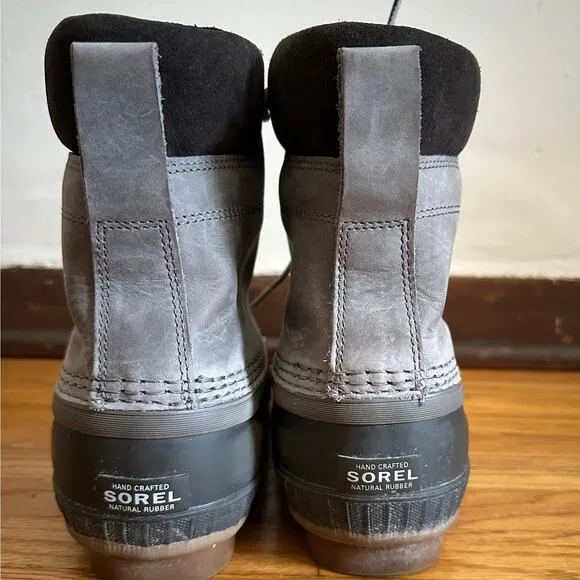 SOREL | Gray Cheyenne II Waterproof Insulated Snow Boots | Size 8