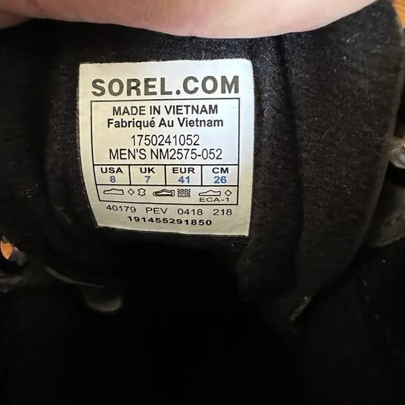 SOREL | Gray Cheyenne II Waterproof Insulated Snow Boots | Size 8