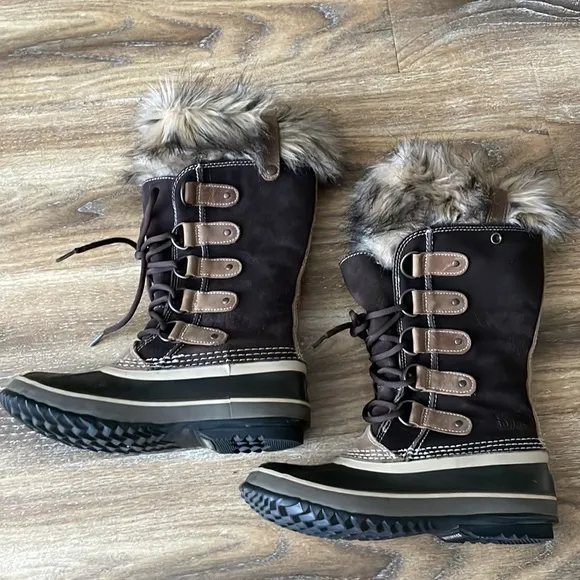 Sorel Joan of Arctic Boots Cattail Chocolate