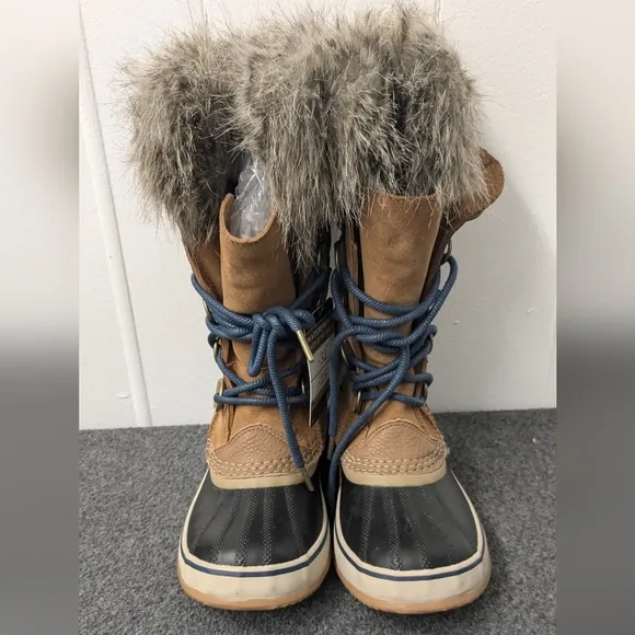 Sorel Joan of Arctic Faux Fur Insulated Winter Boots Size 7.5