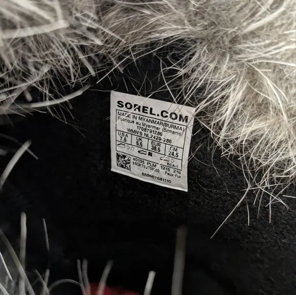 Sorel Joan of Arctic Faux Fur Insulated Winter Boots Size 7.5