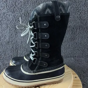 Sorel Joan of Arctic Knit II Rain Snow Waterproof Winter Boot Suede Womens 7.5