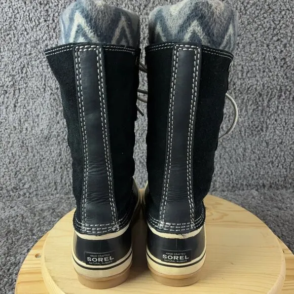 Sorel Joan of Arctic Knit II Rain Snow Waterproof Winter Boot Suede Womens 7.5