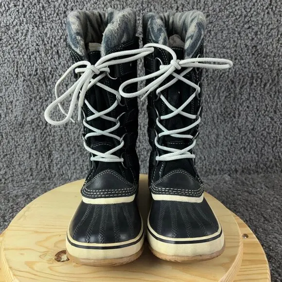 Sorel Joan of Arctic Knit II Rain Snow Waterproof Winter Boot Suede Womens 7.5