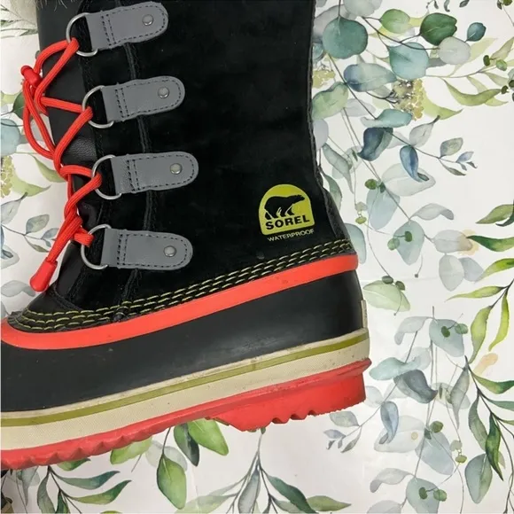 Sorel Joan of Arctic Suede &amp; Faux-Fur Snow Boots 6