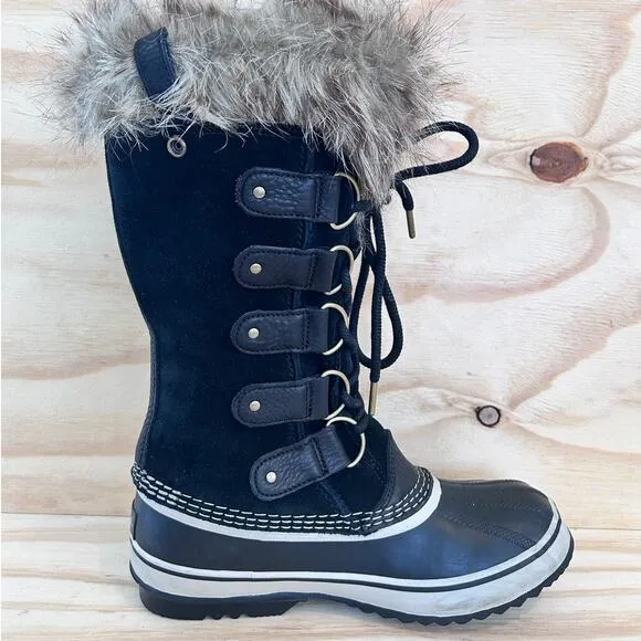 Sorel - Joan Of Arctic - Winter Boots - Black - Women's - 8 - NL2429-010