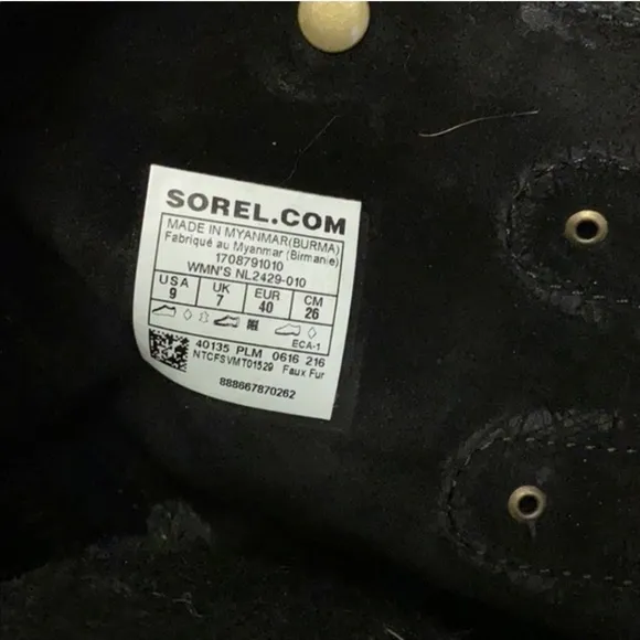 Sorel Joan of Arctic Winter Snow Boots sz 9