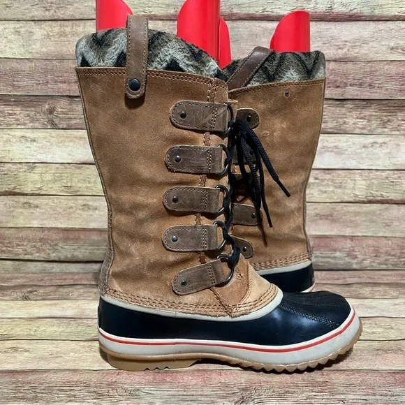 Sorel Joan Of Artic Brown Winter Boots