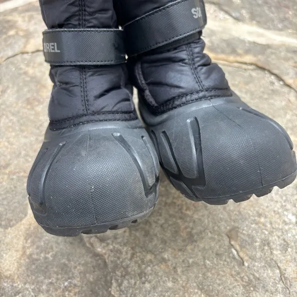 Sorel Kids Black Winter Boots Size 3