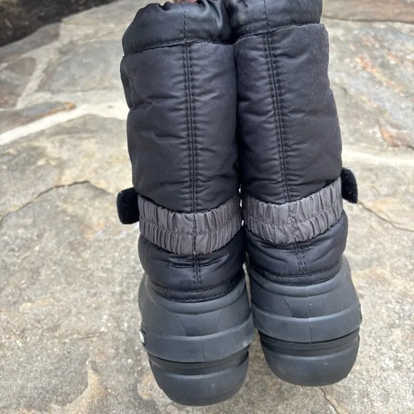 Sorel Kids Black Winter Boots Size 3