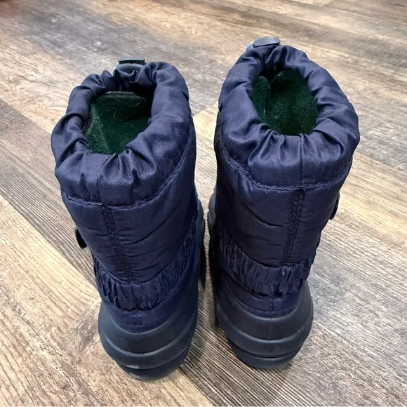 Sorel Kids Navy FlurryWaterproof Insulated Snow Boot Size 11