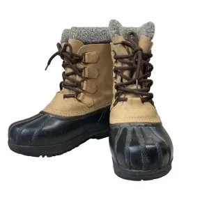 Sorel Leather Kananaskis insulated Snow Boots Lace Up Women’s 6 EU 37 Like New