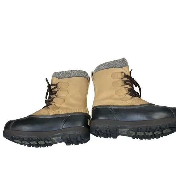 Sorel Leather Kananaskis insulated Snow Boots Lace Up Women’s 6 EU 37 Like New