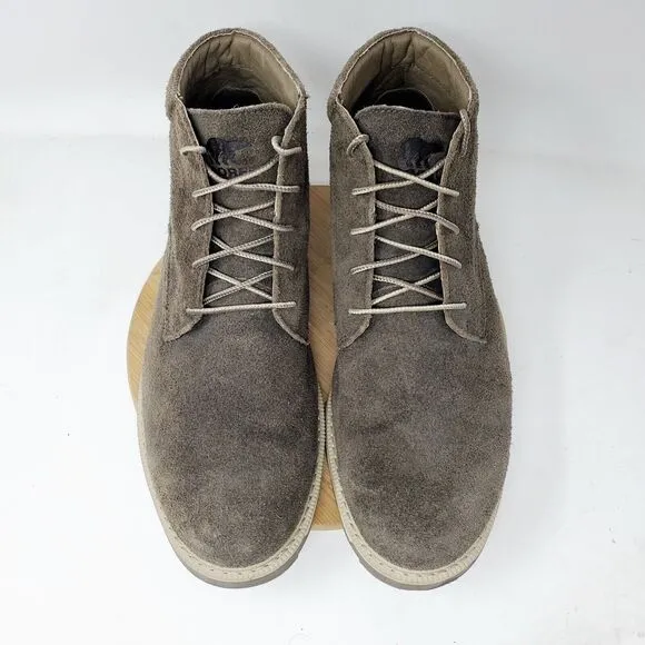 Sorel Madson II Boots Mens 11 Brown Suede Waterproof Lace Up Chukka Ankle Shoes