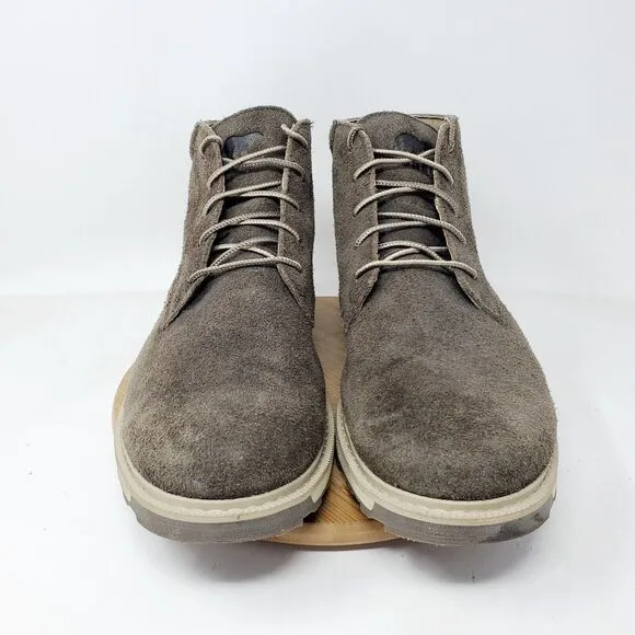 Sorel Madson II Boots Mens 11 Brown Suede Waterproof Lace Up Chukka Ankle Shoes