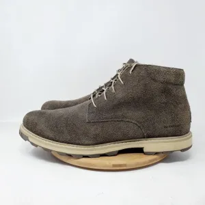 Sorel Madson II Boots Mens 11 Brown Suede Waterproof Lace Up Chukka Ankle Shoes