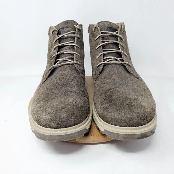 Sorel Madson II Boots Mens 11 Brown Suede Waterproof Lace Up Chukka Ankle Shoes