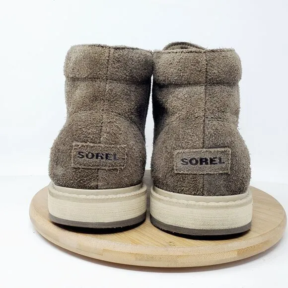 Sorel Madson II Boots Mens 11 Brown Suede Waterproof Lace Up Chukka Ankle Shoes