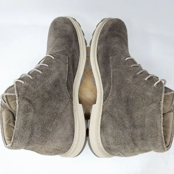 Sorel Madson II Boots Mens 11 Brown Suede Waterproof Lace Up Chukka Ankle Shoes