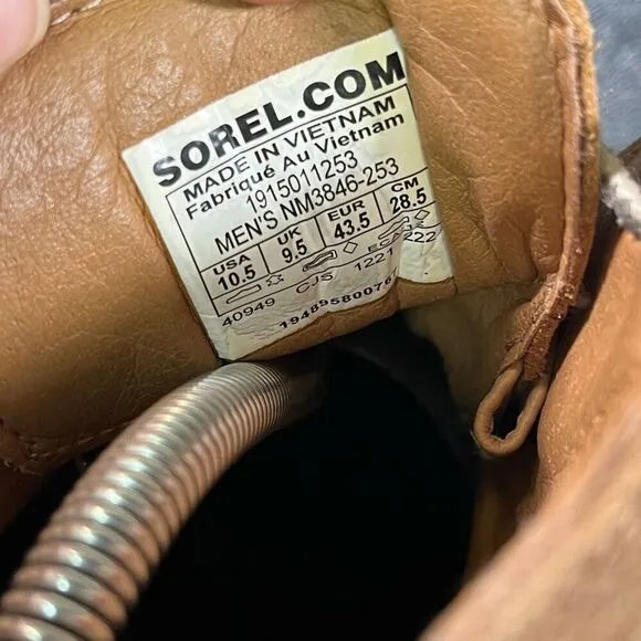 Sorel Madson II Chukka Waterproof boots Size 10.5