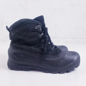 Sorel Men's 9. Cold Mountain Winter Boots Black Suede Thinsulate  NM1435-011