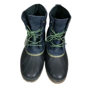 Sorel Men’s Cheyanne Blue Leather Lace Up Waterproof Boots- Size‎ 12