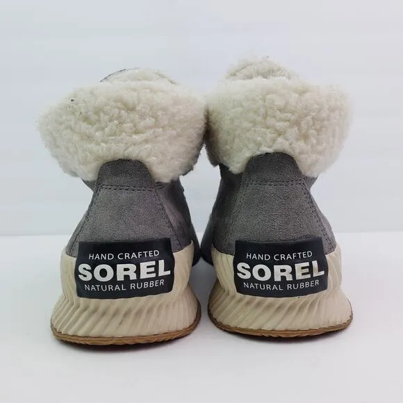 Sorel Out N About III Womens Size 11 Gray Conquest Winter Ankle Boots Shoes