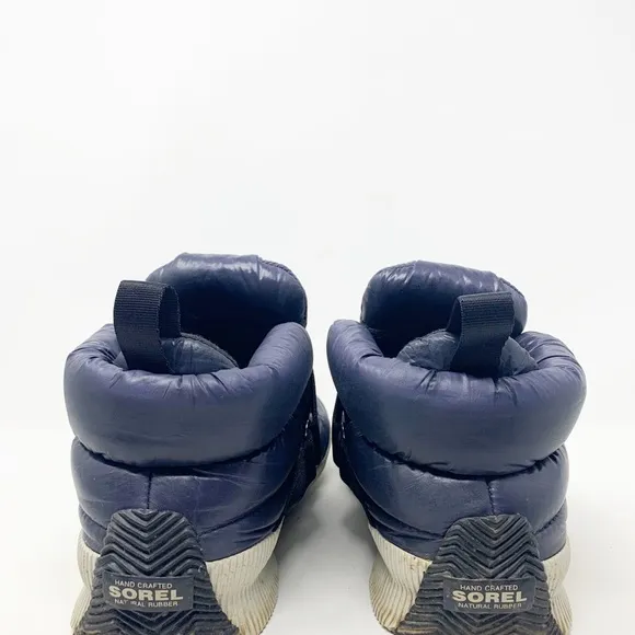 SOREL Out N About Puffy NL3401 Navy Blue Snow Boots Women’s Size 9.5